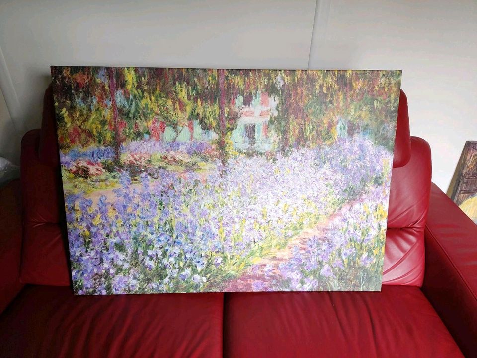 Claude Monet Irises in Monets Garten in Allendorf