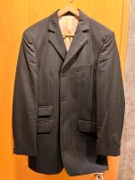 Herrenjacket Gr. 48, Heine, 100% Schurwolle, schwarz m. Nadelstr. Thüringen - Kahla Vorschau