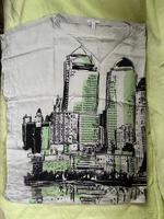 Bluse Shirt ohne Arm 44 / 46 APART grau Seide Skyline    2,50 € Sachsen-Anhalt - Magdeburg Vorschau