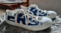 Converse All Star Chucks blau weiß low in 35 2x getragen Baden-Württemberg - Vogt Vorschau