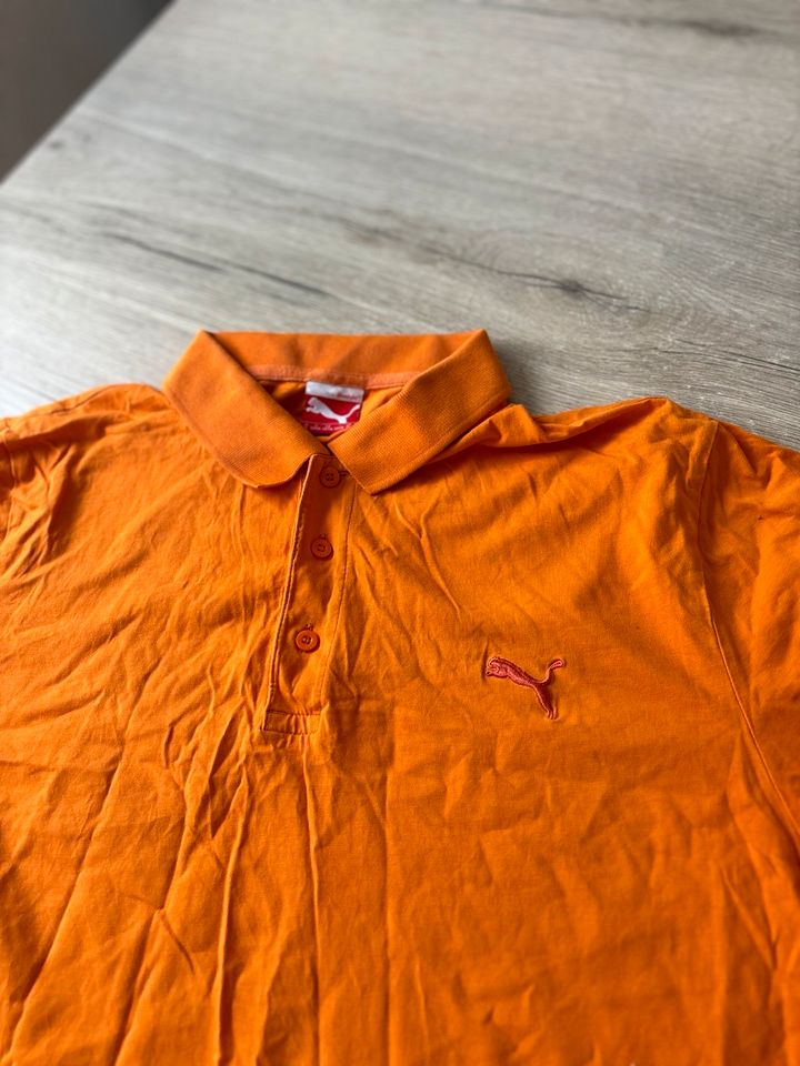 Vintage Puma Poloshirt Orange in Bremen