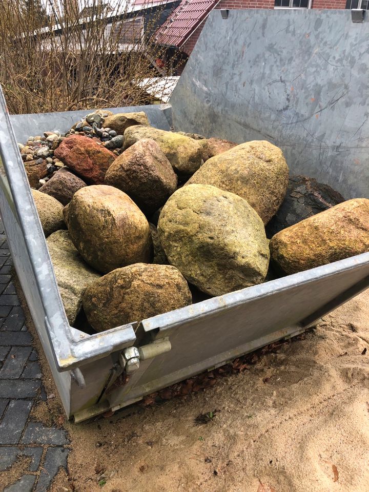Ca 2,5 Tonnen Feldsteine Steine in Bleckede