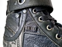 REBOOT LEATHER SNEAKERs von DIESEL Größe 42 mit hohem Schaft Thüringen - Erfurt Vorschau