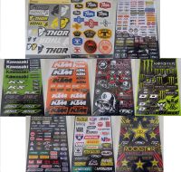 Sticker Motorrad Aufkleberset Moped Motocross Sponsor verschieden Sachsen-Anhalt - Halle Vorschau