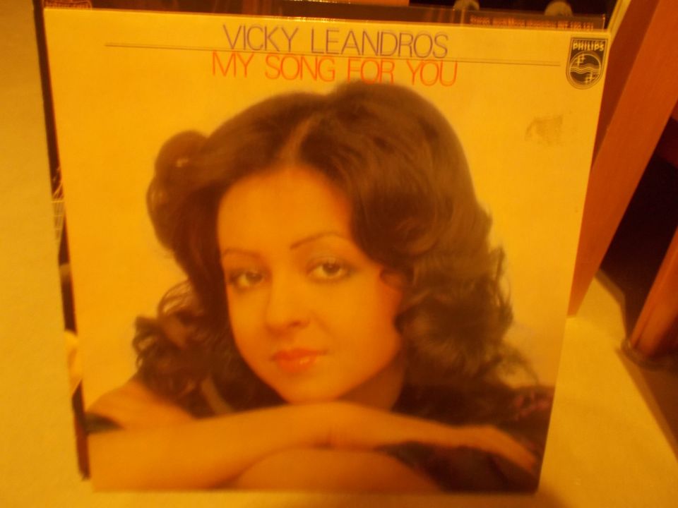 Vicky Leandros Schallplatte (LP) "My Song for You" 1974 in Kassel