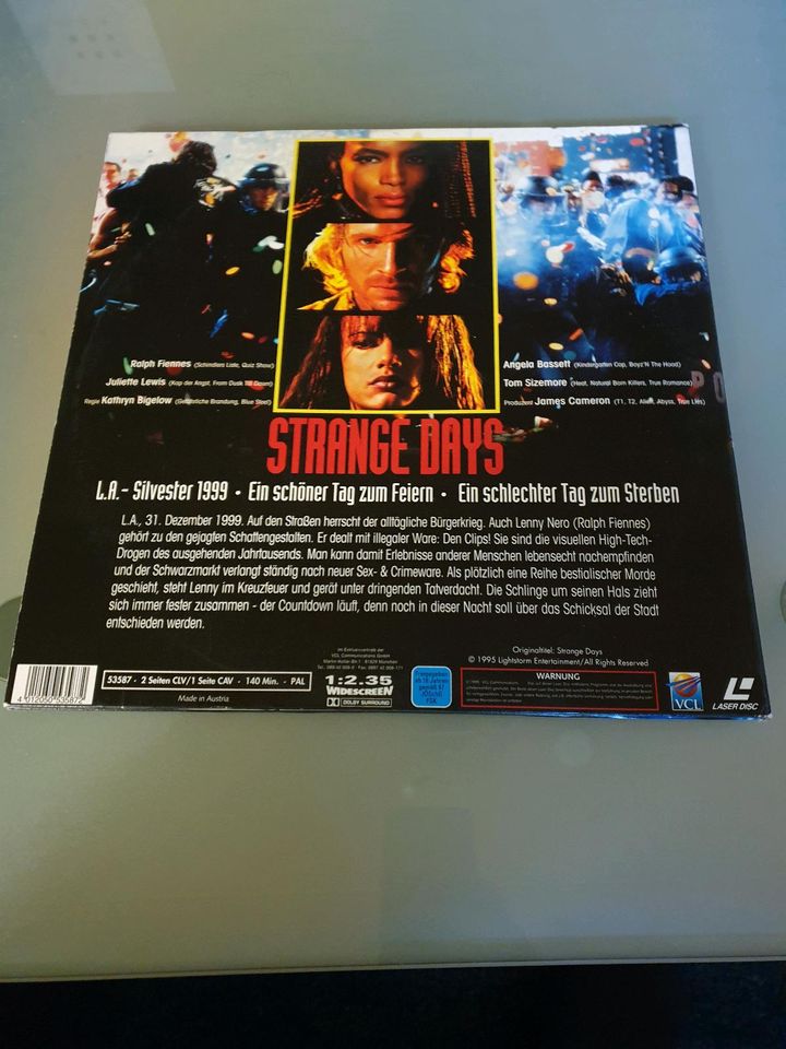 Strange Days Laserdisc in Oftersheim