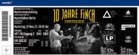 Finch Konzert Saarland - Nalbach Vorschau