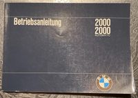 BMW Betriebsanleitung für BMW 2000 Neue Klasse von 1969 Schleswig-Holstein - Lübeck Vorschau