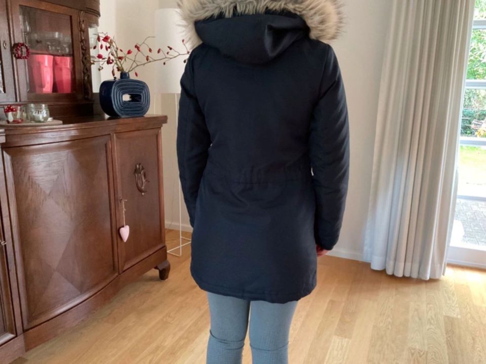 Only S Winterjacke Jacke Parka Mantel blau sehr guter Zustand in Kiel