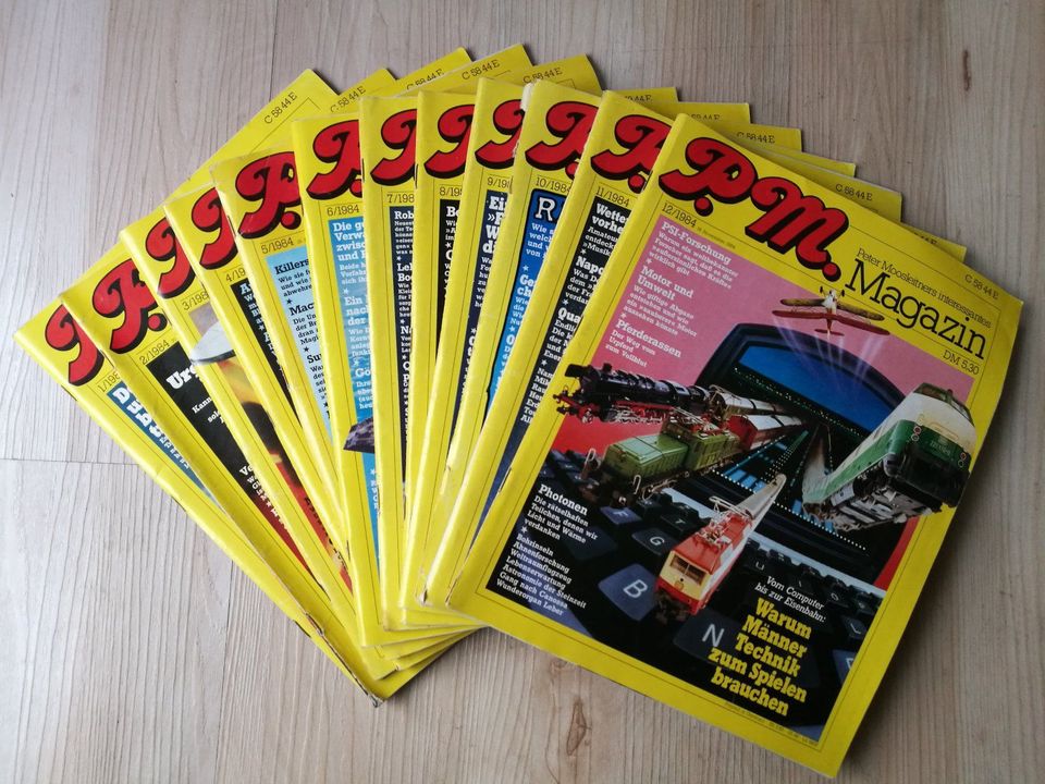 50x P.M. Zeitschriften aus den Jahrgängen: 1980,84,85,86,87,88,89 in Bad Schönborn