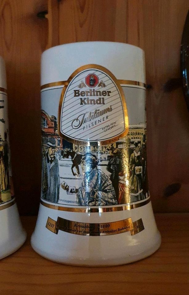 NEUwertige Bierkrüge Sammlung: 12 West-Berliner Bezirke, topp! in Berlin