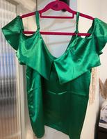 Damen Bluse Off shoulder grün top Shirt Hemd M 38 shein Bayern - Gunzenhausen Vorschau