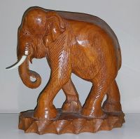 Holz Elefant geschnitzt groß Baden-Württemberg - Gaggenau Vorschau