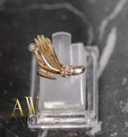 333 8k Gold ring Hand hält Diamant (0,04ct) GR 46 #116 Berlin - Wilmersdorf Vorschau