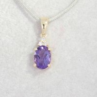 WERT 390 € BRILLANT AMETHYST ANHÄNGER 585/14K GELBGOLD vxlt H1468 Essen - Altenessen Vorschau