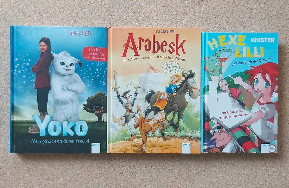 Kinderbücher Knister "Yoko", "Arabesk", "Hexe Lilli" in Hattert