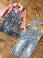 Jeans Trägerrock Kleid Latzhose Bluse Gr. 74 Tommy Hilfiger Mexx Nordrhein-Westfalen - Kempen Vorschau