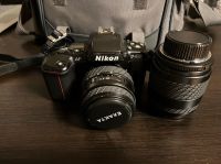 Nikon F-601 Spiegelreflexkamera inkl. Objektive + Blitzlicht Bayern - Schwabach Vorschau