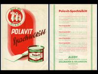 Werbeprospekt: Polavit – Spachtelkitt, Aledy Mannheim, 50er Jahre Rheinland-Pfalz - Bad Dürkheim Vorschau