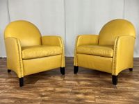 Clubsessel Vintage Paar Ledersessel Design Chesterfield Retro Nordrhein-Westfalen - Hüllhorst Vorschau