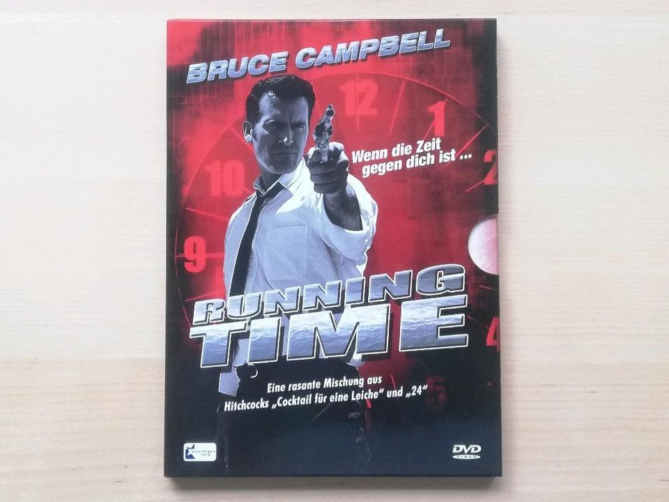 Running Time (DVD, mit Bruce Campbell) in Frankfurt am Main