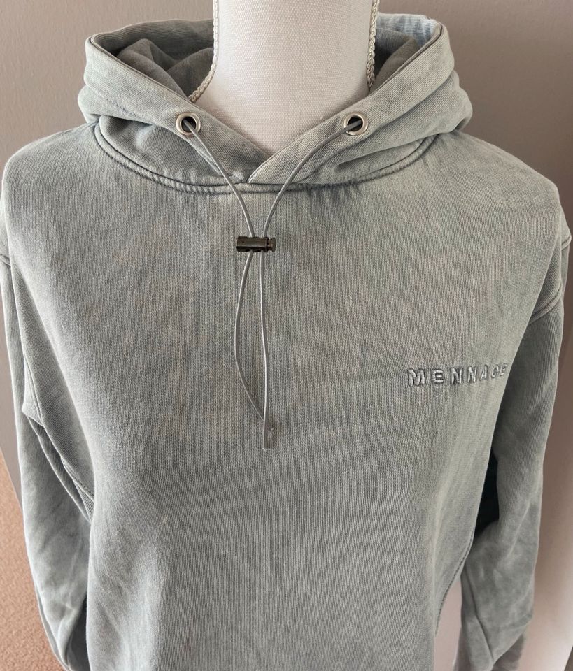 ‼️Mennace Unisex Washed Hoodie neuwertig lässiger Fit Größe S in Hagen am Teutoburger Wald