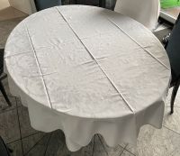 Tischdecke oval weiß 2,15 x 1,50 m Nordrhein-Westfalen - Verl Vorschau