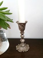 Vintage Kerzenleuchter Kerzenhalter kleine Tulpe silber Bayern - Röllbach Vorschau