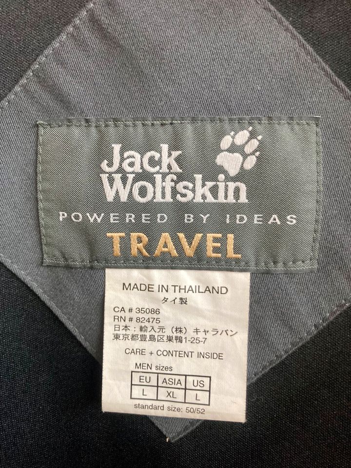 Jack Wolfskin Übergangs-Jacke, Gr. L, grau in Stockach