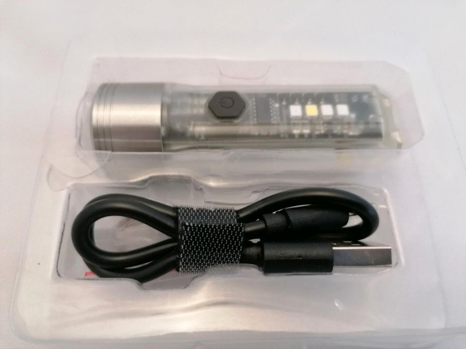 1x Taschenlampe GT13 Plus, 1000 Lumen mit LED Samsung LH351D. in Waldesch