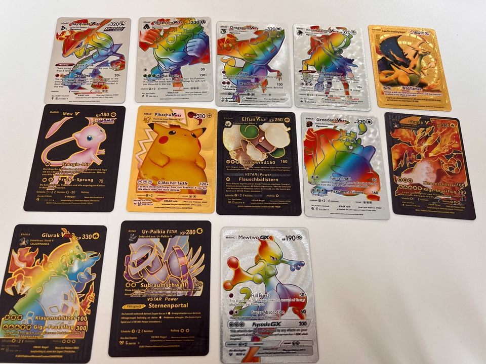 13 Pokémon Karten in Alfter