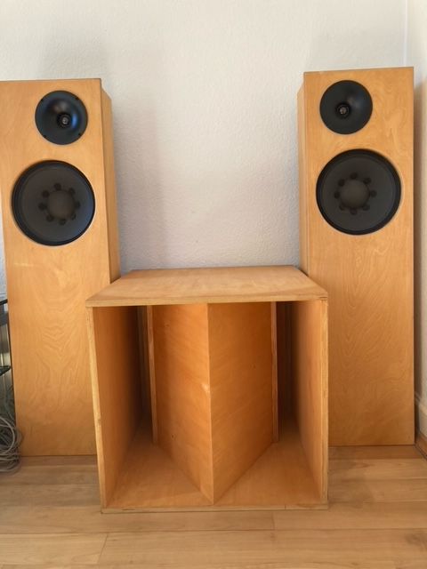 Klipsch Subwoofer La Scala Nachbau mit 2 Standlautsprechern in Bad Rappenau