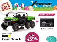 Elektro Kinderauto Farm Truck 4x4 Farmer 2-Sitzer +2. AKKU GRATIS Nordrhein-Westfalen - Gelsenkirchen Vorschau