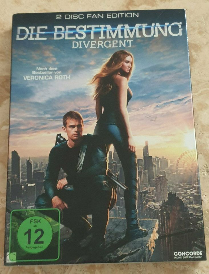 Die Bestimmung Divergent DVD 2 DICS FAN EDITION FSK 12 in Hagen im Bremischen