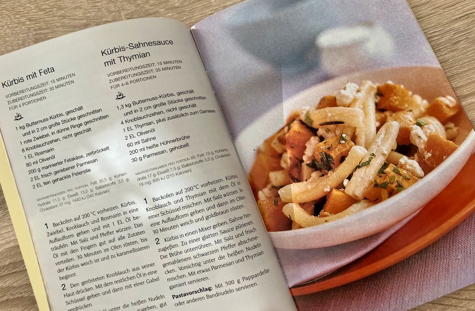 Handliches Kochbuch Pasta-Highlights von Anne Wilson italienisch in Rietberg