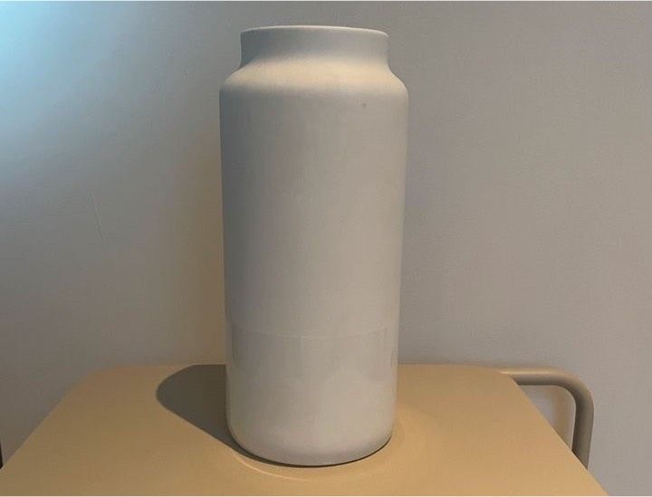 ASA Vase große Blumenvase Deko minimalistisch beige weiß in Leipzig