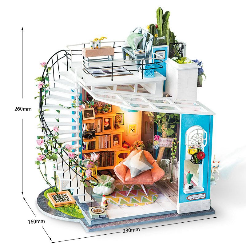 NEU!! DIY Kit Bausatz für Miniatur Maisonette DG12 Bastelset in Stuttgart