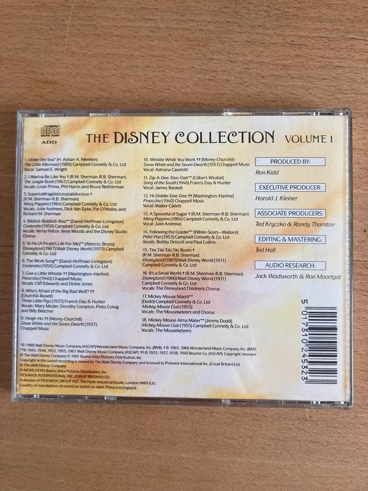CD Disney Collection Volume 1 in Osnabrück