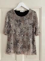 Beige Animal Schlange Mesh Tee Shirt von BROADWAY Gr. M - NEU Hamburg-Nord - Hamburg Winterhude Vorschau