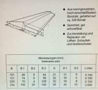 Schürfleiste Bruxide ( Hardox) 500 Schürfkante Verschleißschiene Baden-Württemberg - Ravenstein Vorschau