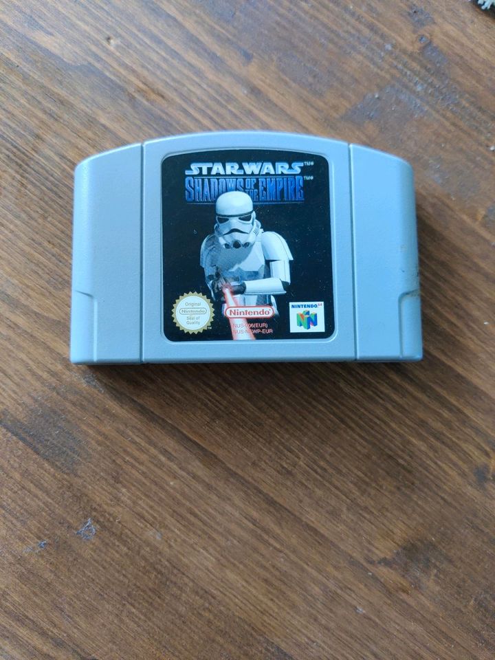 N64 Spiel - Star Wars Shadows of the Empire - Nintendo 64 in Hamburg