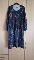 Curvy Kleid Gr. 52/54 in blau mit Blumenmuster von bonprix Duisburg - Duisburg-Süd Vorschau