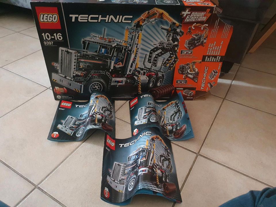 Lego Technic, Nr. 9397, Holztransporter in Nüdlingen