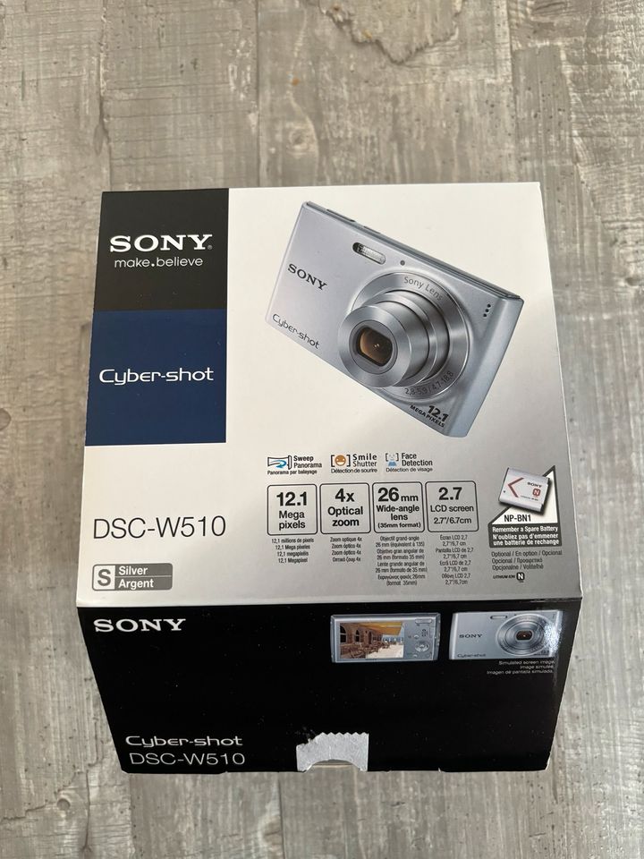 Sony DSC-W510 Cyber Shot Kamera in Marktheidenfeld