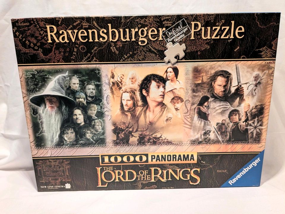 2 Herr der Ringe Puzzle je 1000 Teile in Sarstedt