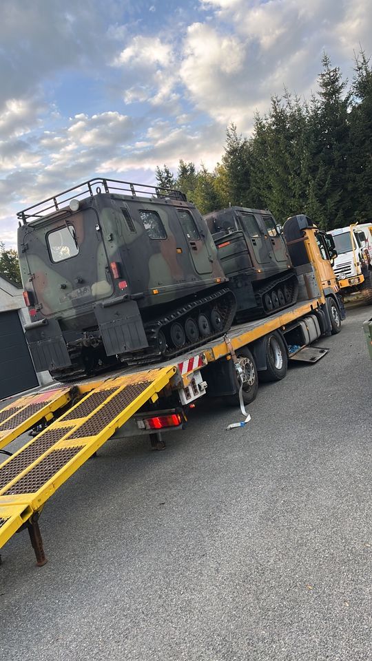 Maschinentransporte, Überführungsfahrten, Werkstatttransport in Kronach