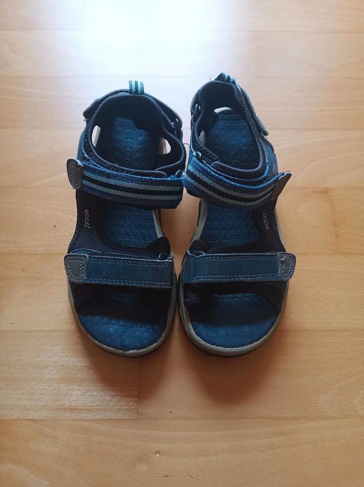 Ecco Sandalen Schuhe Sommer Gr. 32 blau in Bad Neustadt a.d. Saale