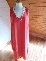 Attraktives Chiffonkleid in Korallrot  - ein Hingucker!! Bremen - Vegesack Vorschau