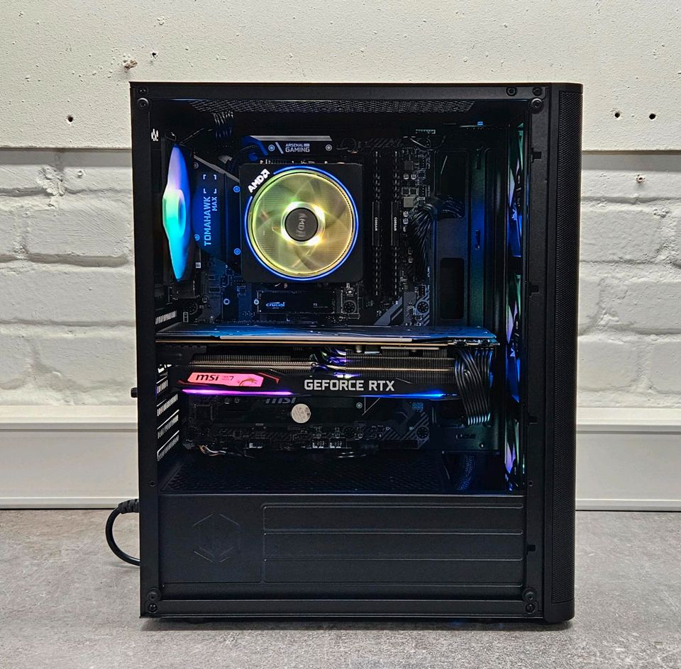 Gaming PC AMD Ryzen 7 / RTX 2070 / 16GB RAM in Gifhorn