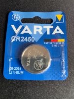 Neu Varta Batterien CR2450 1er Packung Lithium Niedersachsen - Melle Vorschau